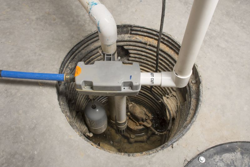 sump pump setup